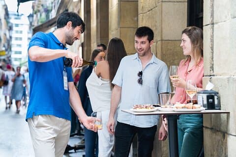 Privé pintxo tour met D.O. wijnen in San Sebastian