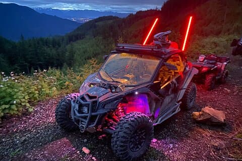 Selbstgeführte ATV Vermietung in Squamish