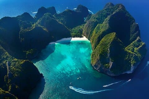 Experiencia en lancha rápida de Ko Phi Phi Don