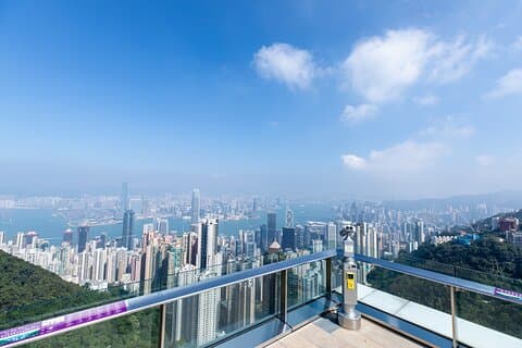 The Peak Tram ticket with Sky Terrace 428 Access Hong Kong