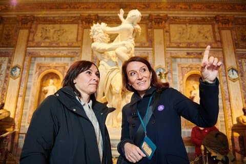 Roma: tour privato della Galleria Borghese con servizio di prelievo e rientro