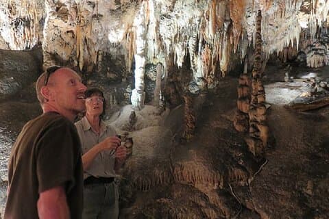 Yarrangobilly-grottene: Jersey Cave guidet tur