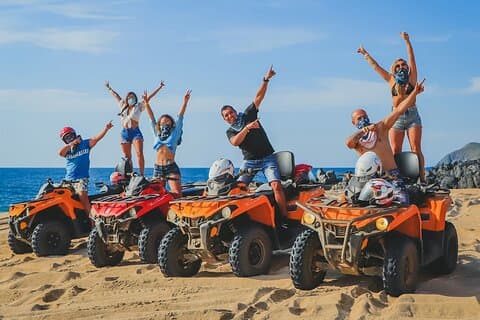 ATV Tour Ökenäventyr och Sky Bike i Cabo San Lucas