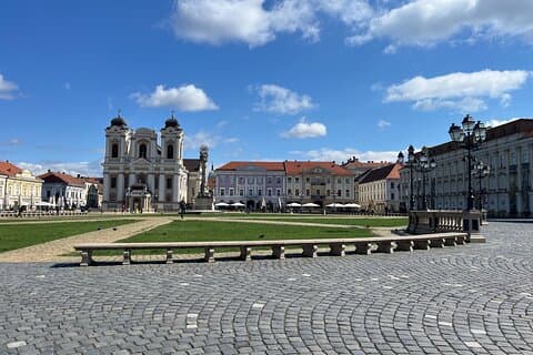 Budapest til Timisoara - Privat transfer og gåtur i den gamle bydel