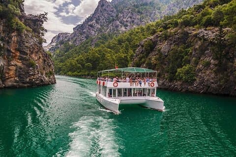 Tour in barca del Green Canyon da Alanya - Pickup all inclusive in hotel