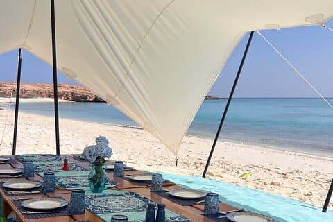Full Day Dimaniyat Island Experience with Beach Barbecue