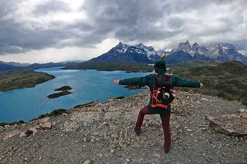 Tour a piedi delle Torres del Paine da Puerto Natales