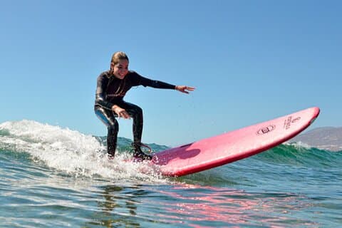 Tour à vélo et cours de surf à Miraflores