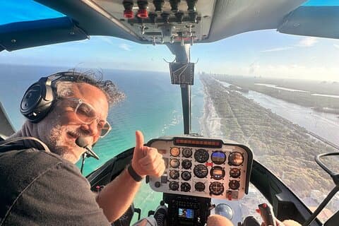 Helikopter Tour-Miami ikoniska kusten och utsikt över staden
