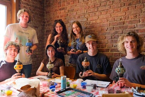 Istanbul Turkish Mosaic Lamp Workshop in Old Town - All Included
