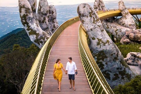 Da Nang: Ba Na Hill Golden Bridge Private Tour mit Buffet Mittagessen