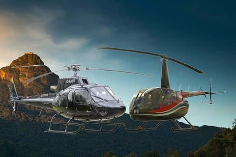 Hubschraubertransfer zwischen dem Flughafen Colombo (CMB) und Digana City