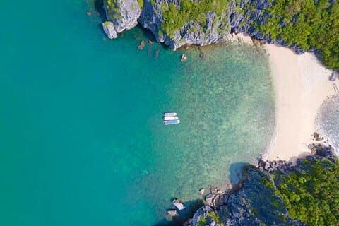 Privat kano-eventyr Utforsk Halong, Lan Ha Bay på 4 timer