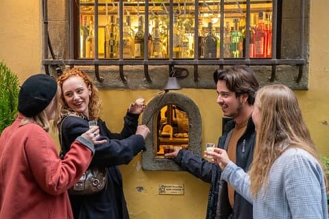 Florens mörka historia Bar Crawl Tour med cocktails och nattliv
