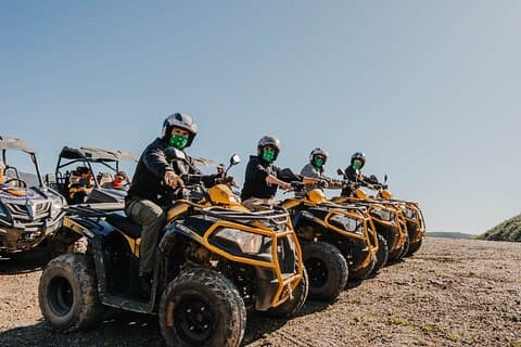 3 heures d'aventure guidée en quads/VTT à Mijas, Malaga