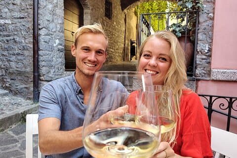 Varenna: guidet tur med vin og mat