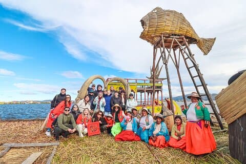 3-Hour Uros Floating Islands Tour from Puno
