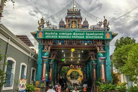 Tour esclusivo di un giorno da Chennai alla scoperta di Pondicherry