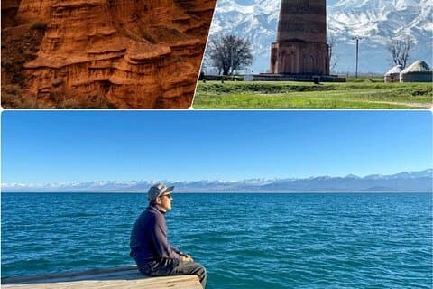Heldagstur till Burana Tower, Kok Moinok Canyons och Issyk Kul