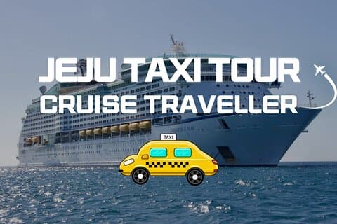 Jeju Private Taxi Tour Kryssning Shore Utflykt Bil Charter