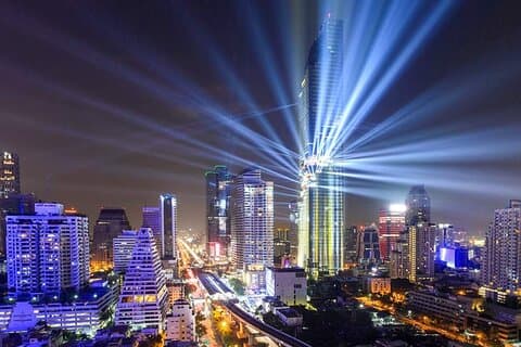 Mahanakhon SkyWalk billet i Bangkok