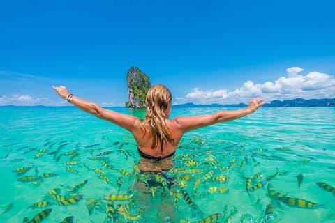 Early bird Krabi alle isole Phi Phi + 4 isole in motoscafo