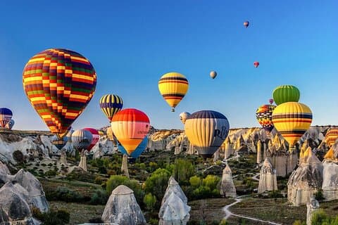 8-daagse pakketreis Istanbul Ephesus Pamukkale Cappadocië