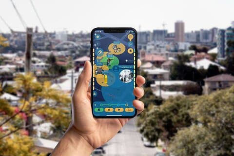 Mayhem i Brisbane GPS App Walking Tour Mobil spil