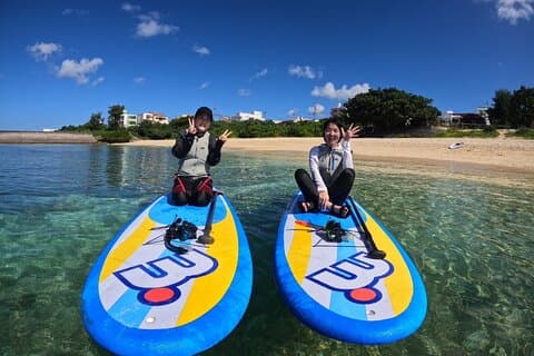 Okinawa West Coast 3-Hour Paddle-boarding adventures