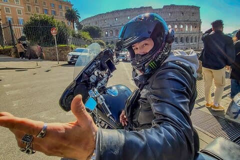 Rome Motorcycle Ride and Tour En unik motorcykeloplevelse
