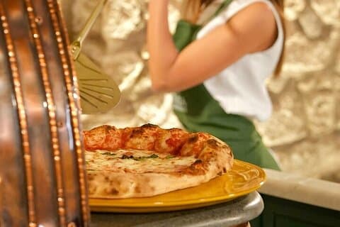 Pizza och bröd matlagning klass: Doften av mjöl