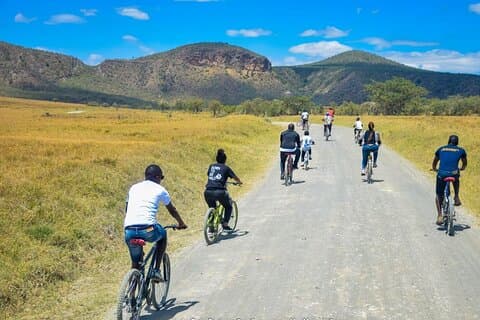 Visite guidée d'une journée Safari des parcs Lac Naivasha et Hells Gate