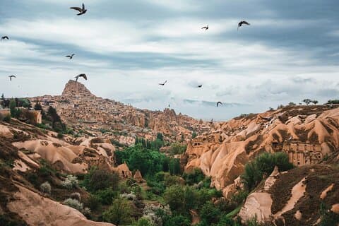 1 giorno di storia e natura Cappadocia Red Tour