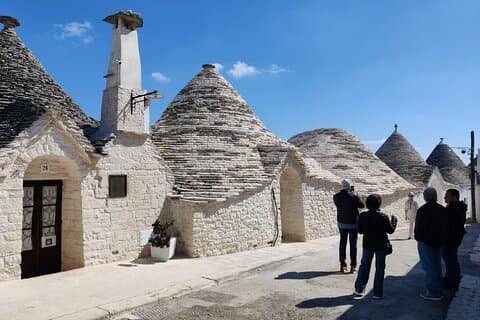 Private day trip to Alberobello and Matera from Bari
