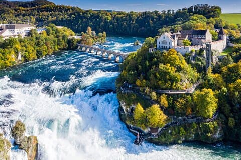 From Zurich Private Half Day Trip to Rhine Falls & Stein am Rhein
