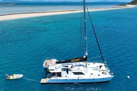 Private half day catered & crewed yacht charter- Airlie Beach