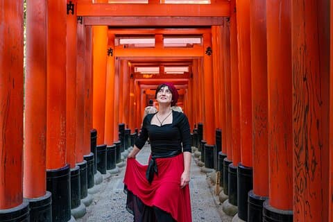 Kyoto Fushimi Inari Privat fotografering