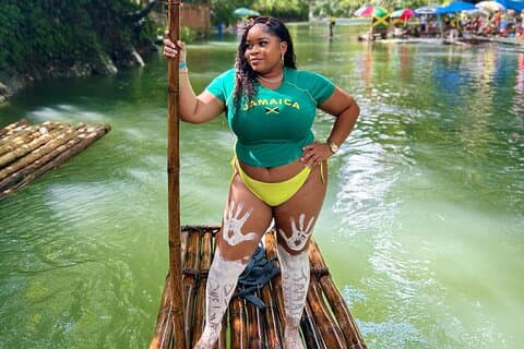 Bambus rafting