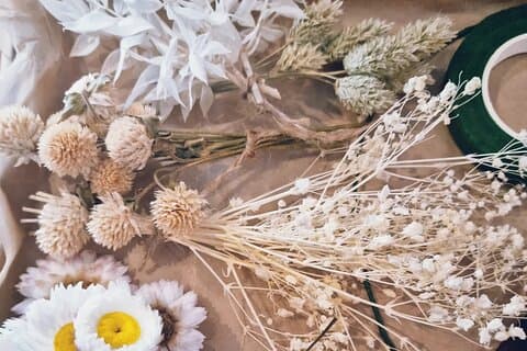 Coroa de Flores e Fizz Workshop