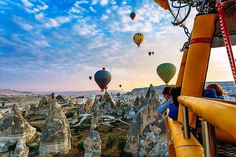 Cappadocia Hot Air Balloon Flyvning med Pick Up og Drop Off