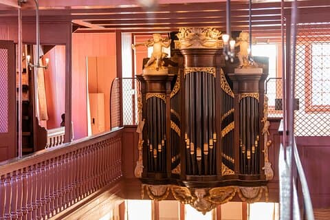 Vores Herre i Attic Museum Entré til Amsterdam