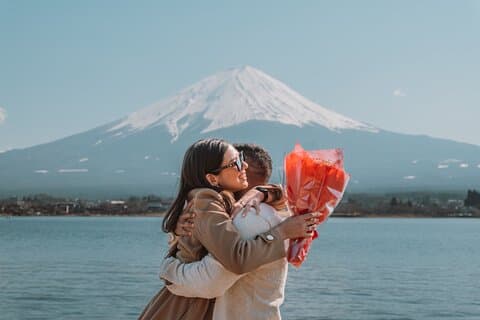 富士山2 - 地元カメラマンとの1時間の撮影-河口湖