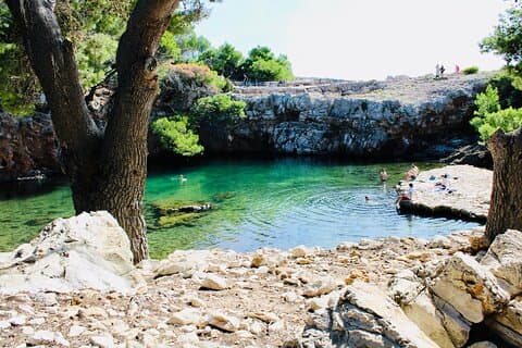 Fra Dubrovnik til Lokrum Island, St. Jacobs Beach og Betina Cave