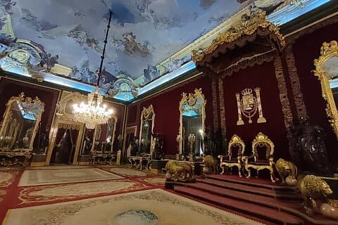 Privat rundtur i Palacio Real i Madrid
