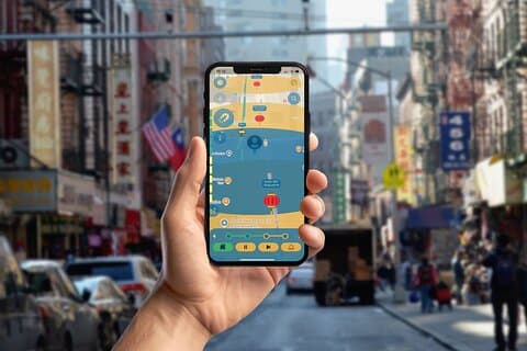 Chinatown e Little Italy GPS App Walking Tour Gioco mobile
