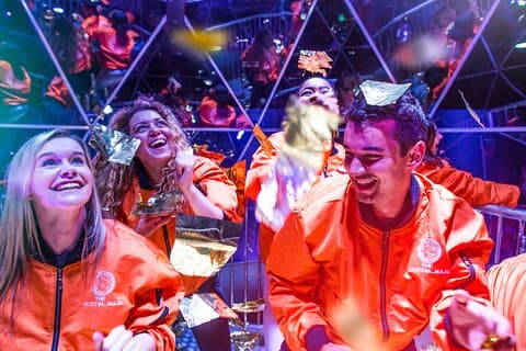 Paso dentro del juego Show The Crystal Maze Live Experience