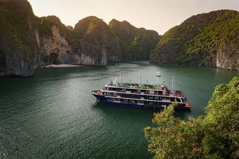 3 - Dag Luxury Cruise Udforsk Halong og Lan Ha Bay fra Hanoi