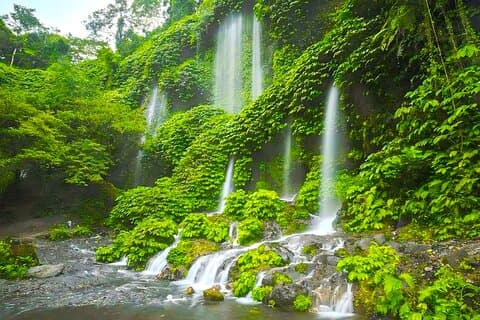 Lombok Exclusive Benang Kelambu Waterfalls Culture and Beach
