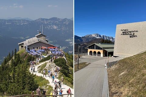 Tour privato del Nido delle Aquile e del Doku Center della Seconda Guerra Mondiale incl. biglietti e pranzo