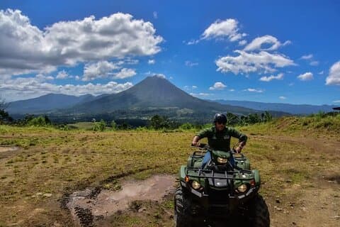 ATV-Tour durch die Lavafelder des Vulkans Arenal (Doppel-ATV)
